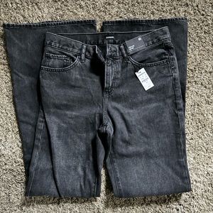 NWTs black express flare jeans